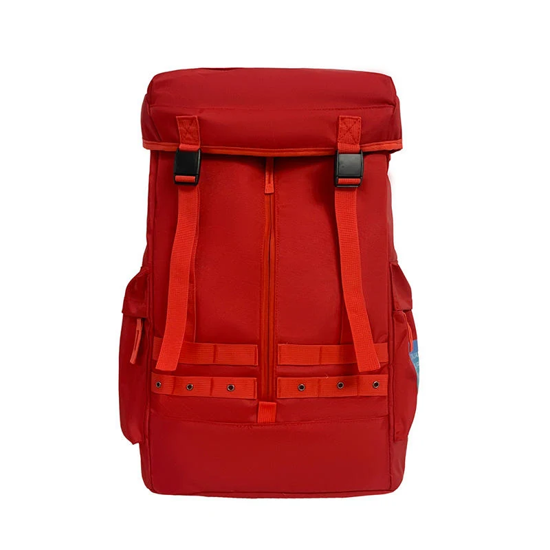 Large-Capacity Student Backpack with Internal Compartment Red color SKU reference