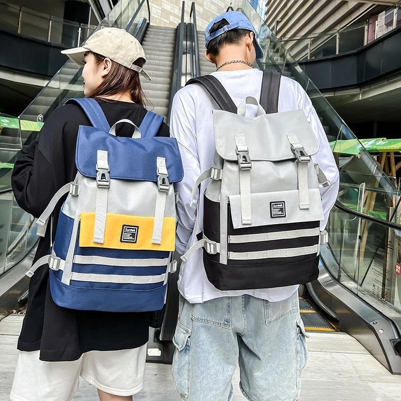 Water-Resistant Nylon Student and Travel Backpack product reference image