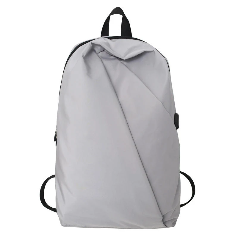 Large-Capacity Everyday Backpack Gray color SKU reference