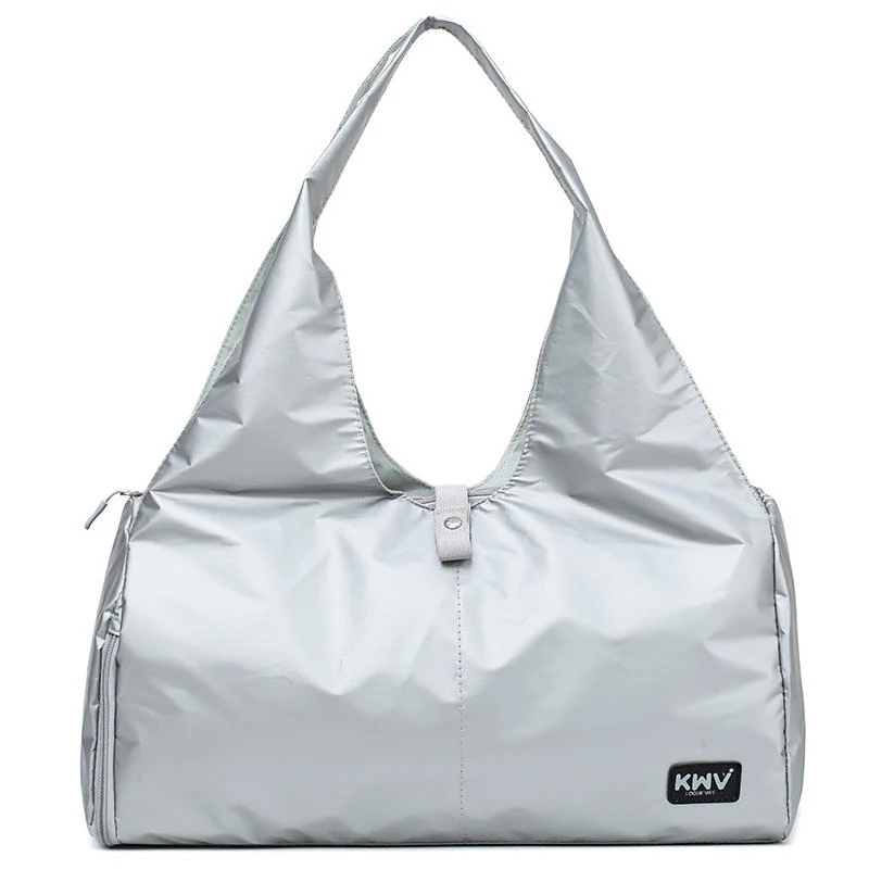 Pearlescent Women’s Weekender with Shoe Compartment Light Gray color SKU reference