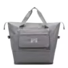 Expandable Color-Block Nylon Sports Weekender Bag Gray color SKU reference