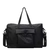PU Travel Duffel with Front Pocket and Adjustable Strap Green color SKU reference