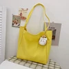 Soft Cotton Large Everyday Shopper Yellow color SKU reference