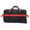 89L Oxford Wheeled Travel Duffel with Shoulder Strap Red color SKU reference