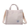 Corduroy Small Square Shoulder Bag White color SKU reference