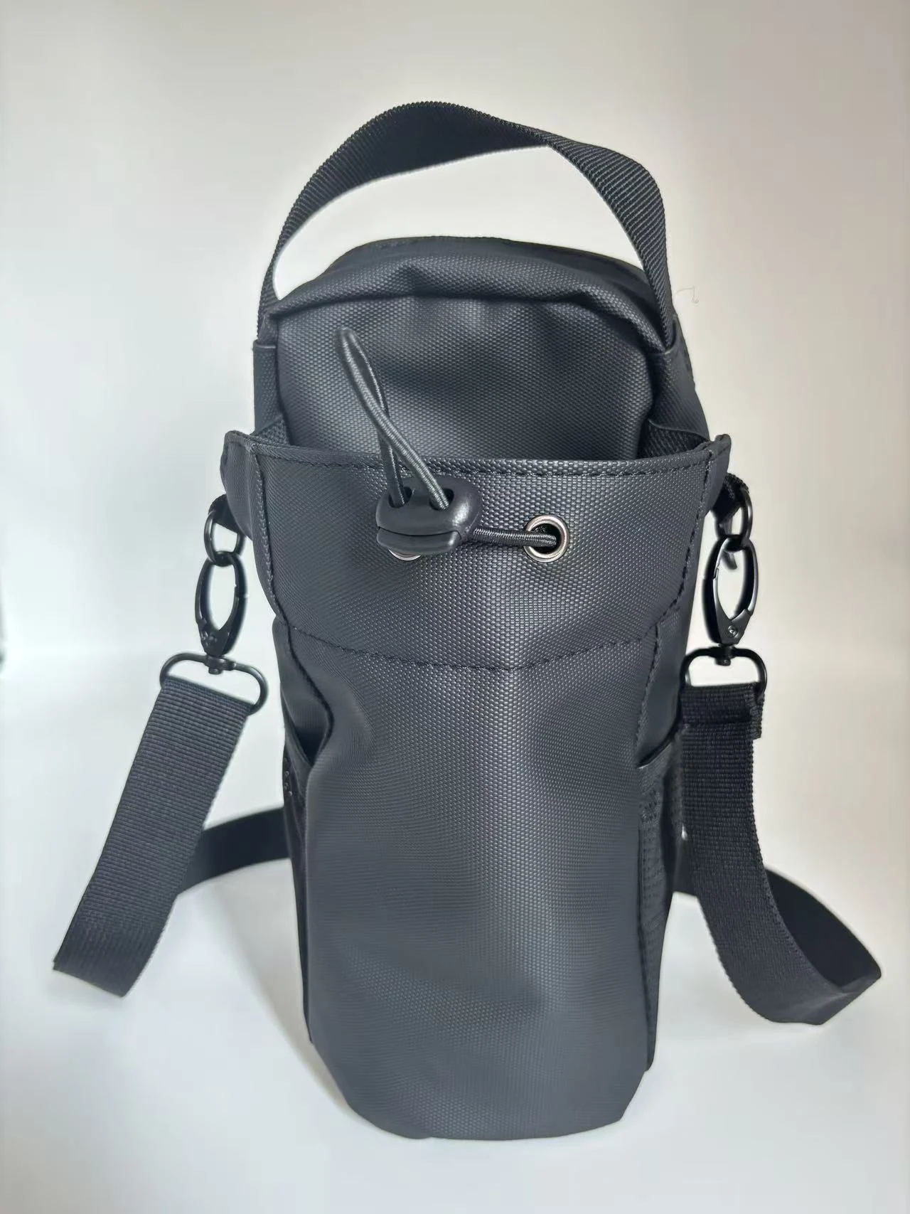 Magnetic Tumbler Carrier with Adjustable Strap Black · magnetic option 3 color SKU reference