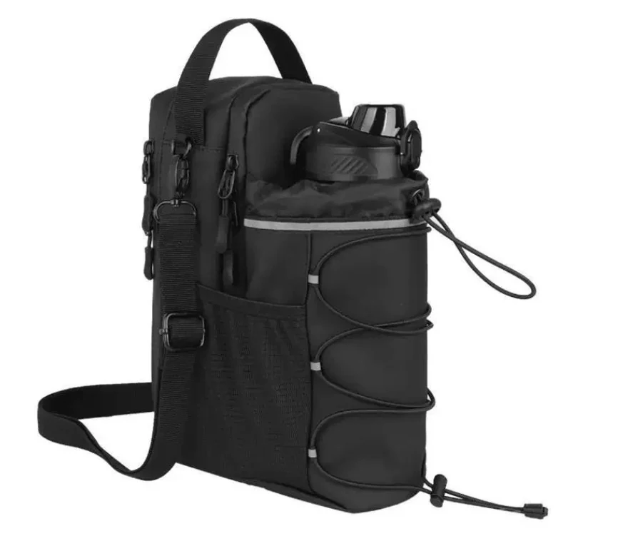 Magnetic Tumbler Carrier with Adjustable Strap Black · magnetic option 3 with reflective strip color SKU reference