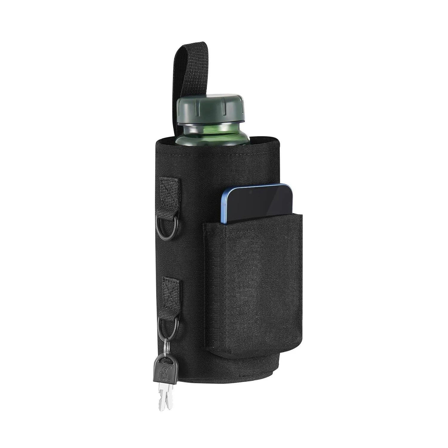 Magnetic Tumbler Carrier with Adjustable Strap Black · magnetic option 6 with hook color SKU reference