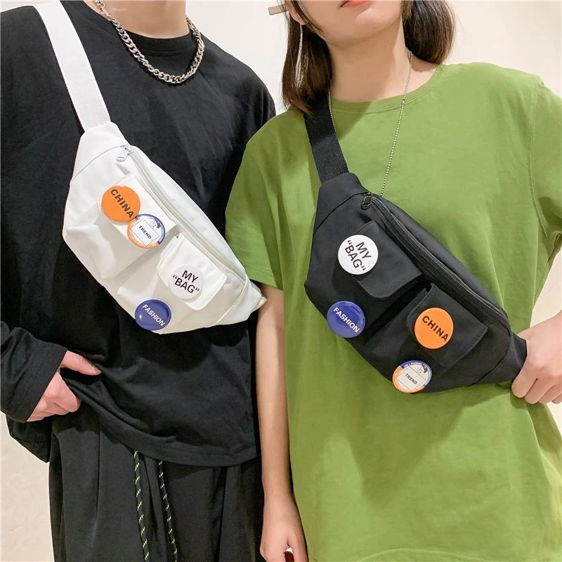 Custom Polyester Fanny Pack with Front Pockets product reference image
