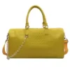 Sports Duffel with Wet/Dry Pocket Yellow color SKU reference