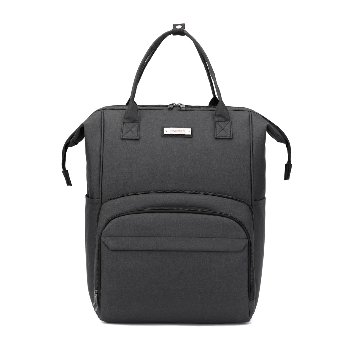 Wheeled Travel Backpack with Removable Quiet Wheels Black · backpack setup color SKU reference