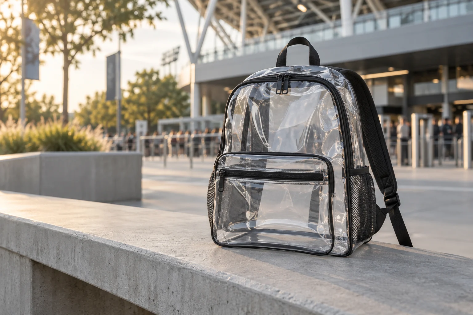 Clear & Transparent Bags category lifestyle scene