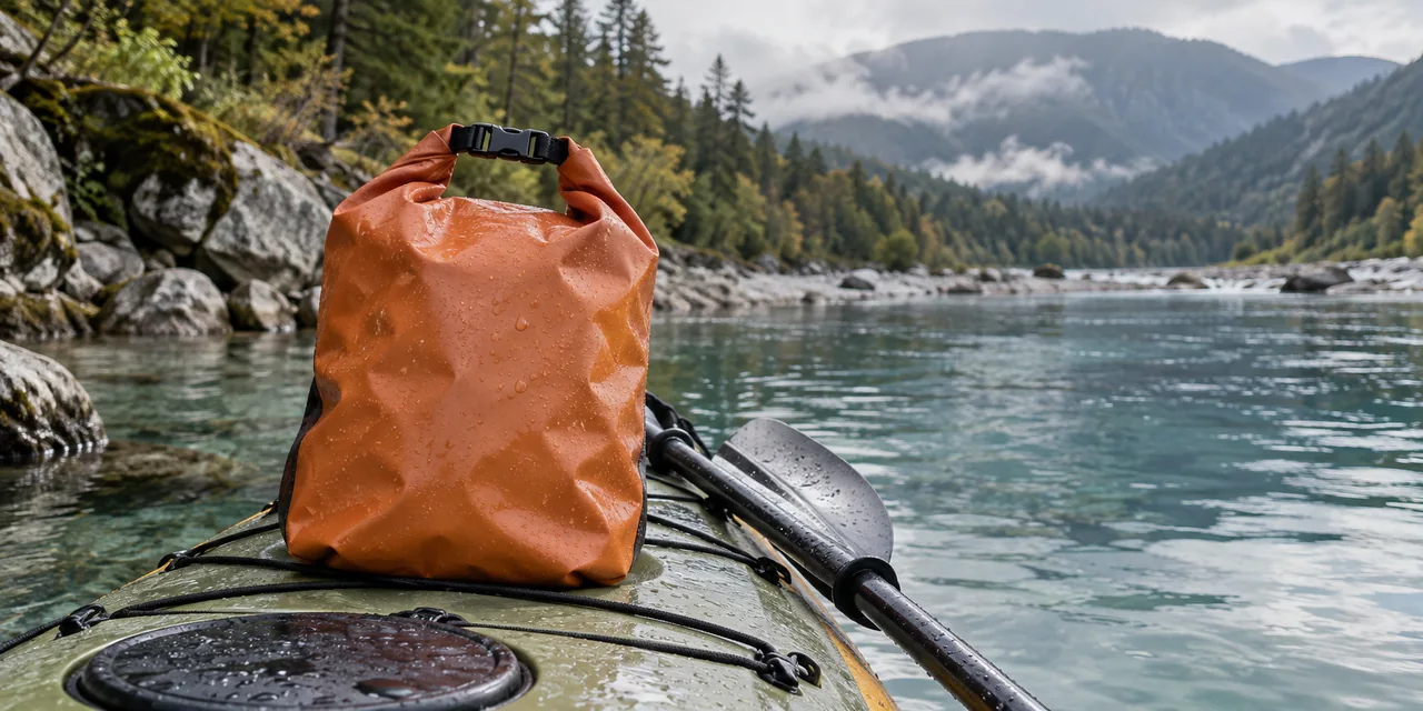 Dry Bags shown in a real-world setting