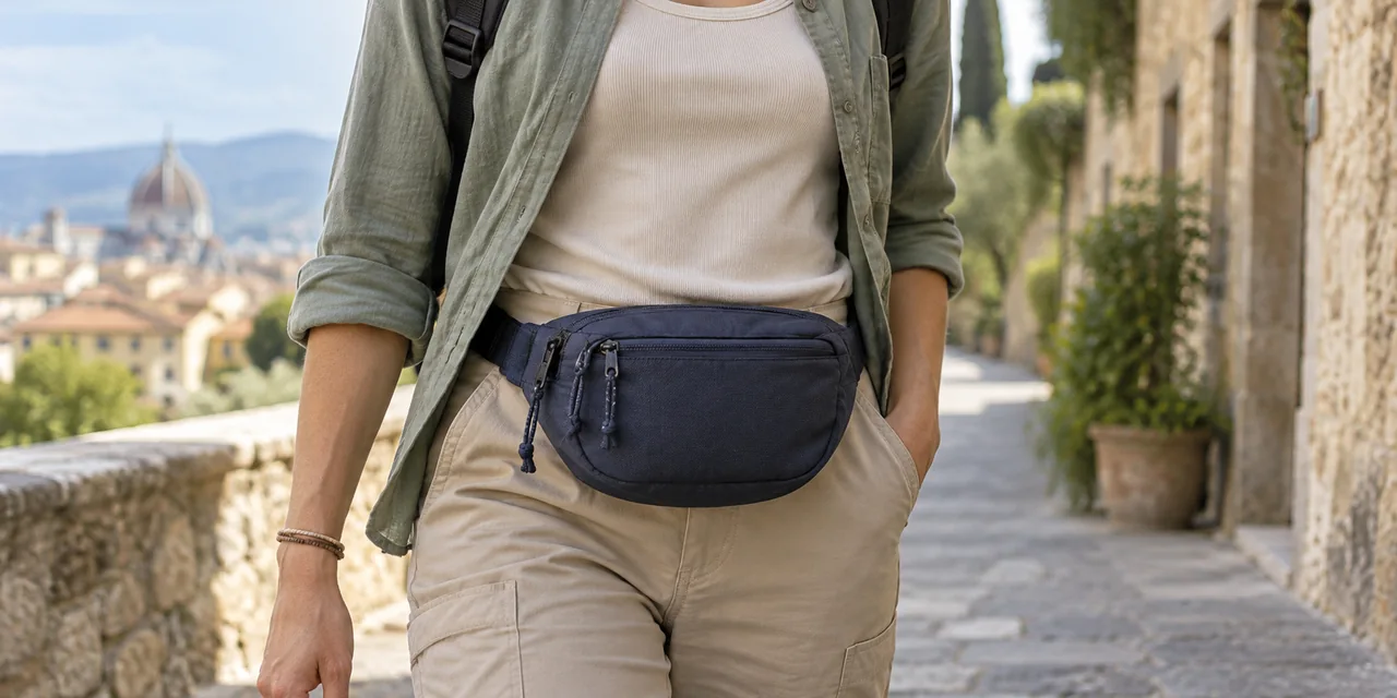 Waist & Belt Bags shown in a real-world setting